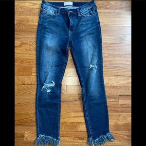 Free People Fringe Jeans